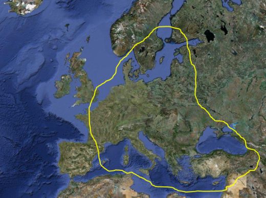 Neta Eutelsat W3A 7E Digiturk Kapsama Alanı