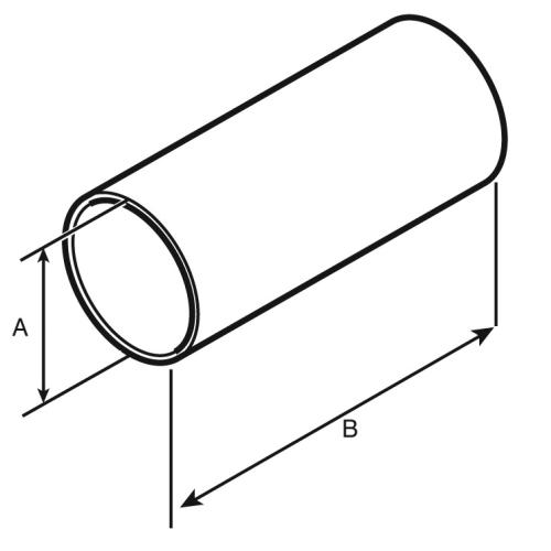 Halyard fiberglas egzoz tüpü