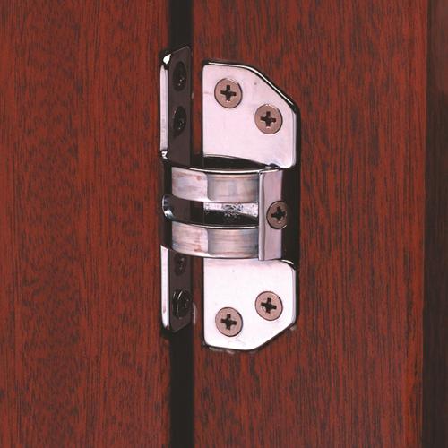 Foresti & Suardi Pirinç Açılır  Gömme Menteşe Kromaj 80x34x28 mm