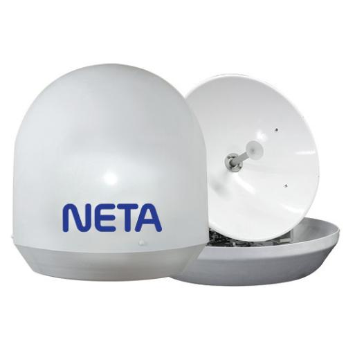 Neta MRA60 60cm Tekne & Marin Uydu Anteni 3 Çıkışlı 3 Receiver Hediye