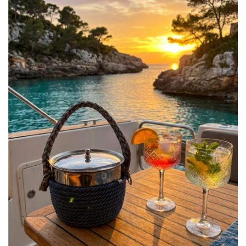 Premium Buz Kovası - Paslanmaz Çelik