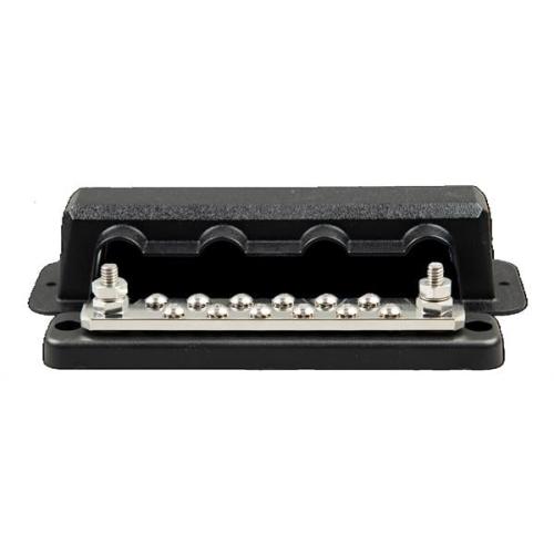 Busbar 250A 2P With 12 Screws + Cover