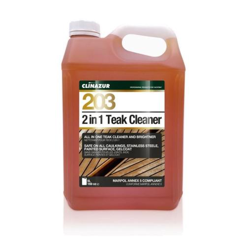 CLIN AZUR -203- 2 IN 1 TİK TEMİZLEYİCİ, 5 LT