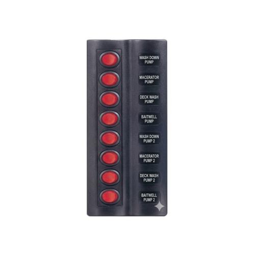 8Li Switch Panel Otomatik Sigortalı Ve Işıklı