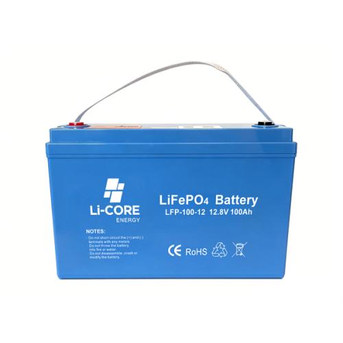 Li-Core LiFePO4 12.8V/100Ah Lityum Akü - Smart
