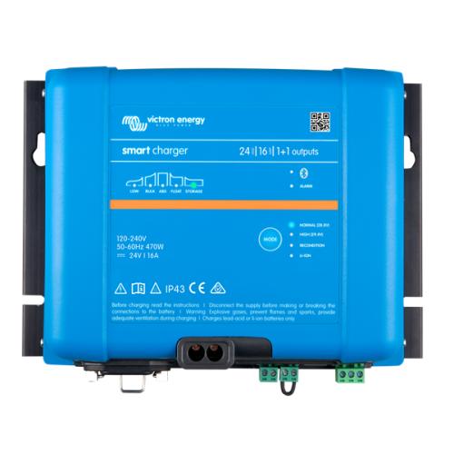 SMART IP43 CHARGER 24V/16A(1+1) 120-240V