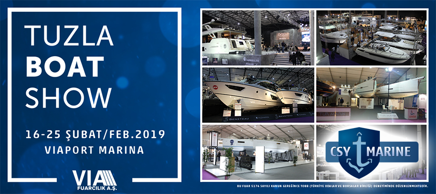 Viaport Marina Boat Show Eurasia 2019 CSY Marine